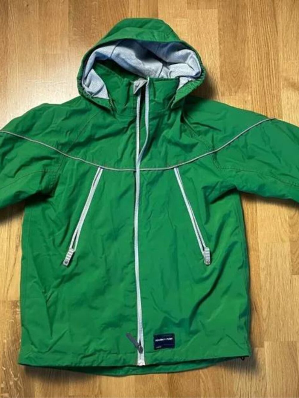 AUTHENTIC POLARN O. PYRET RAIN JACKET WITH REMOVABLE HOOD SIZE 1.5-2 YEARS